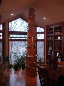 Drum x-mas tree