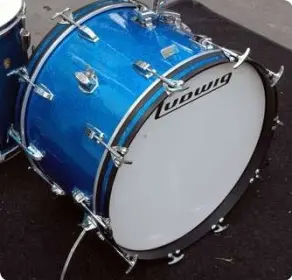 Wanted: 22 inch Ludwig Bass Drum in Blue Sparkle