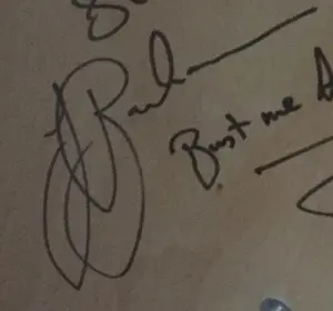 Autographed Drumset value?
