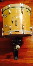 SLINGERLAND 15x12 BASS DRUM CONVERT &amp;&amp; CUSTOM KICK DRUM RISER@!!@