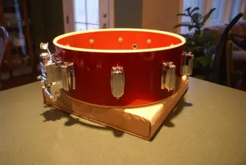 85/86 Candy Apple Red Tama Superstar 14x5 Snare