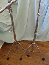 Two Luddy vintage stands. Hercules...
