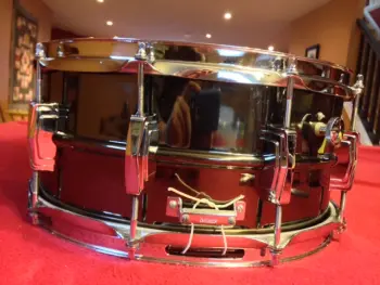 Ludwig- 1980 Black Beauty 6.5 X 14 Model #417