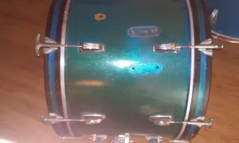 Ludwig Blue Sparkle Drums
