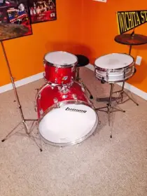 Ludwig Red Sparkle Find