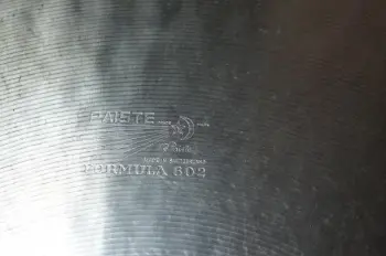 Paiste Pre-Serial # 20&quot; 602 Flat Ride