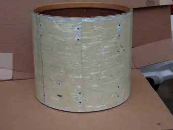 Wfl 18&quot; floor tom rehab.