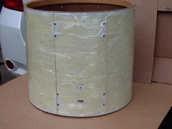 Wfl 18&quot; floor tom rehab.