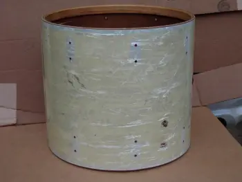 Wfl 18&quot; floor tom rehab.