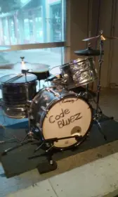 Ludwig Sky Blue Pearl drums