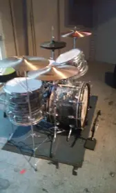 Ludwig Sky Blue Pearl drums