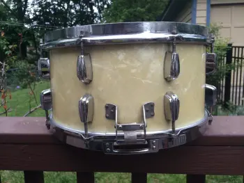 1951 Slingerland Radio King 6.5&quot; x 14&quot; snare drum in WMP