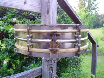 Cleaning a NOB 1920s Ludwig Snare