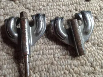 Ludwig &amp; WFL Bass Drum Claws, Rods, Legs