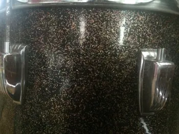 SUPER RARE 60's Pre-Serial Ludwig BLACK GALAXY Downbeat kit 12/14/20