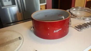 Rogers 6 1/2 X 14 Red Sparkle Holiday snare - how rare is it