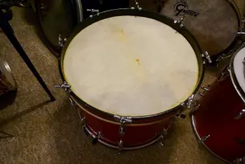 Red Sparkle 50's Gretsch cleaned up nice