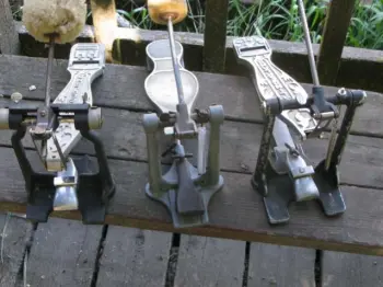 All 3 1951 Slingerland bass pedals.