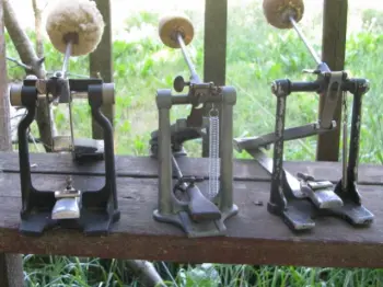All 3 1951 Slingerland bass pedals.