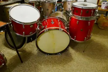 Red Sparkle 50's Gretsch cleaned up nice