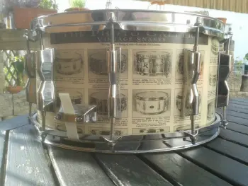 Wrap your snare in newspaper..