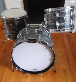 CLEAN Oyster Blue Pearl Ludwigs for Rogers