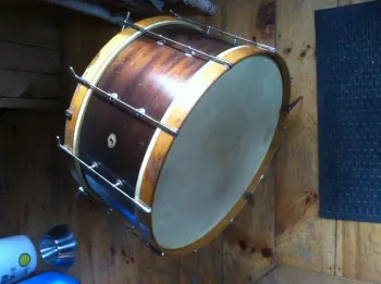 Ludwig &amp; ludwig 1920's bass drum details??