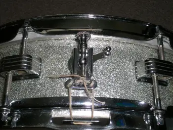 1963 Downbeat Silver Sparkle Snare
