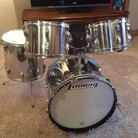 Ludwig Stainless Steel kit, 22,12,13,16