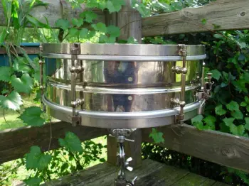 For Sale: Early Leedy Brass Snare Drum