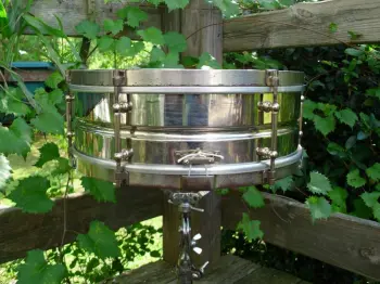For Sale: Early Leedy Brass Snare Drum
