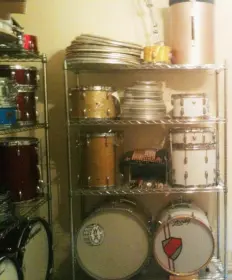 How do you display/store your drum collection?