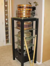 How do you display/store your drum collection?