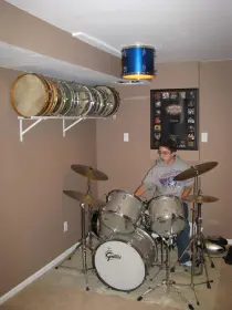 How do you display/store your drum collection?