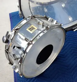 FOR SALE: Vintage 1970s Fibes Clear Acrylic Kit - PROJECT