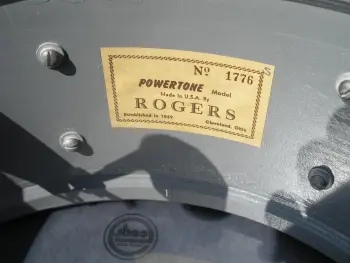 Rogers Powertone Snare Drum - Rare!