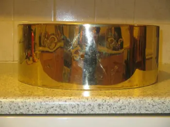 Rogers Lacquered Brass Snare Early 60's