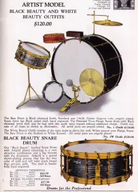 Slingerland,black beauty...