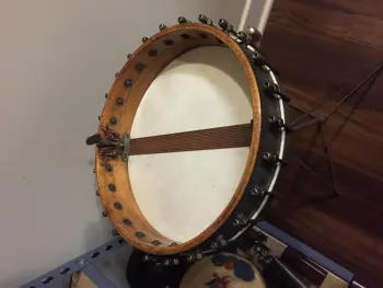 Early 1900's Tango Snare (made of banjo shell)