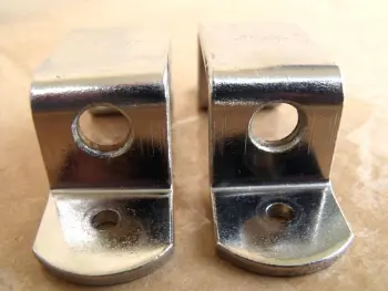 Nickle Plated WFL/Ludwig Tom Bracket Mounts