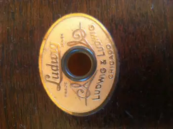 Ludwig &amp; ludwig 1920's bass drum details??