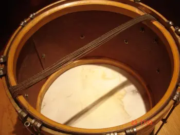 Marching drum restoration