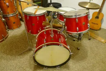 Gretsch toms and bass drum