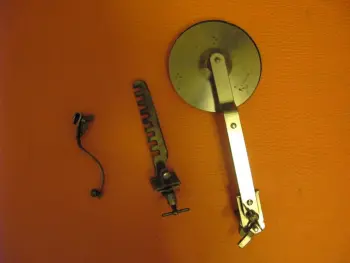 vintage clamp on tone control &amp; cymbal clanger part...