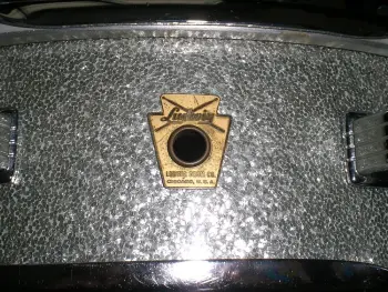 1963 Downbeat Silver Sparkle Snare