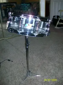 Clear Vistalite Snare