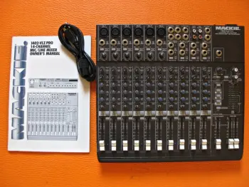 Mackie 1402 VLZ PRO 14 channel mixer.