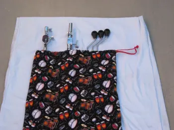 Custom-made Hardware Bags!