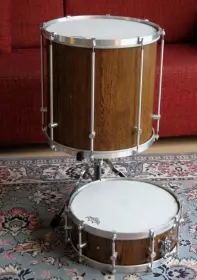 vintage-like home made drum