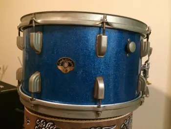 Leedy Broadway Snare 1950-1954 Blue Sparkle
